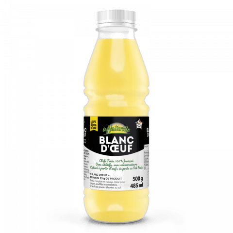 Blanc d’oeuf liquide le Naturelle – 500g - LIOT, une large gamme de